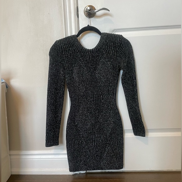 Bebe Open Back Dress - Picture 2 of 6